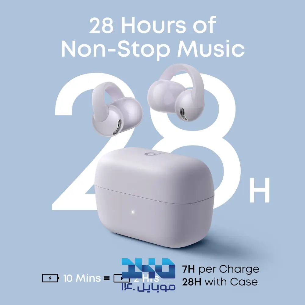هندزفری بلوتوثی کلیپسی انکر مدل Soundcore C50i با طراحی Open-Ear