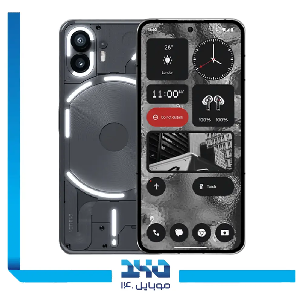 گوشی موبایل ناتینگ مدل Phone 2 ظرفیت 512 گیگابایت رم 12 گیگابایت | 5G