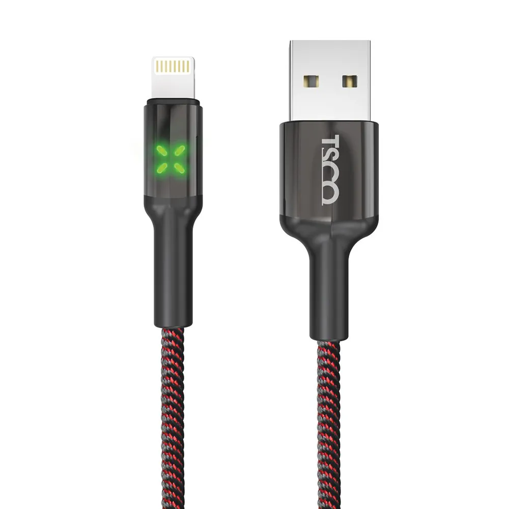 کابل شارژ USB-A به لایتنینگ تسکو مدل TCI 901 با طول 1 متر