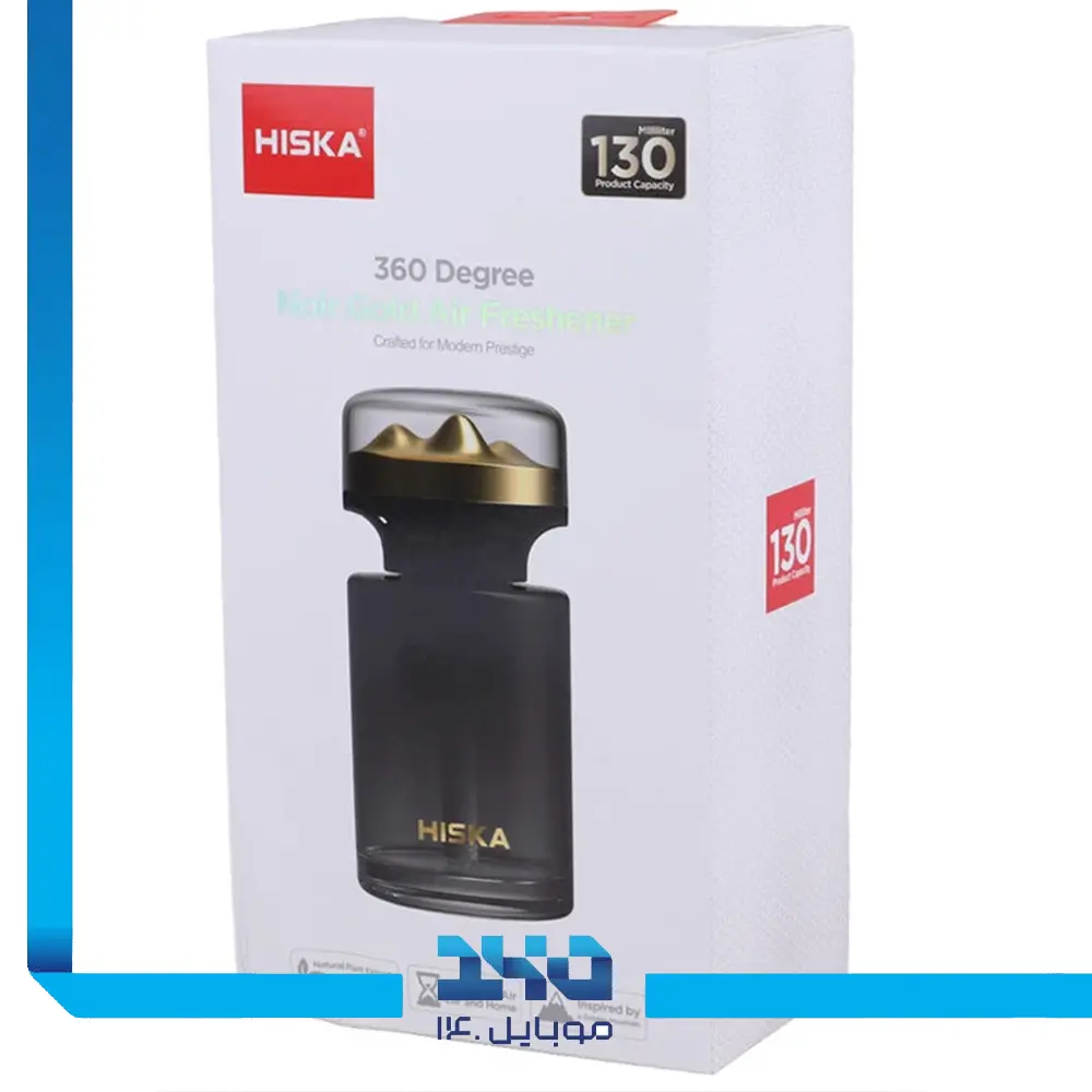 خوشبو کننده هوای هیسکا ظرفیت 130 میلی لیتر مدل (HR-27)