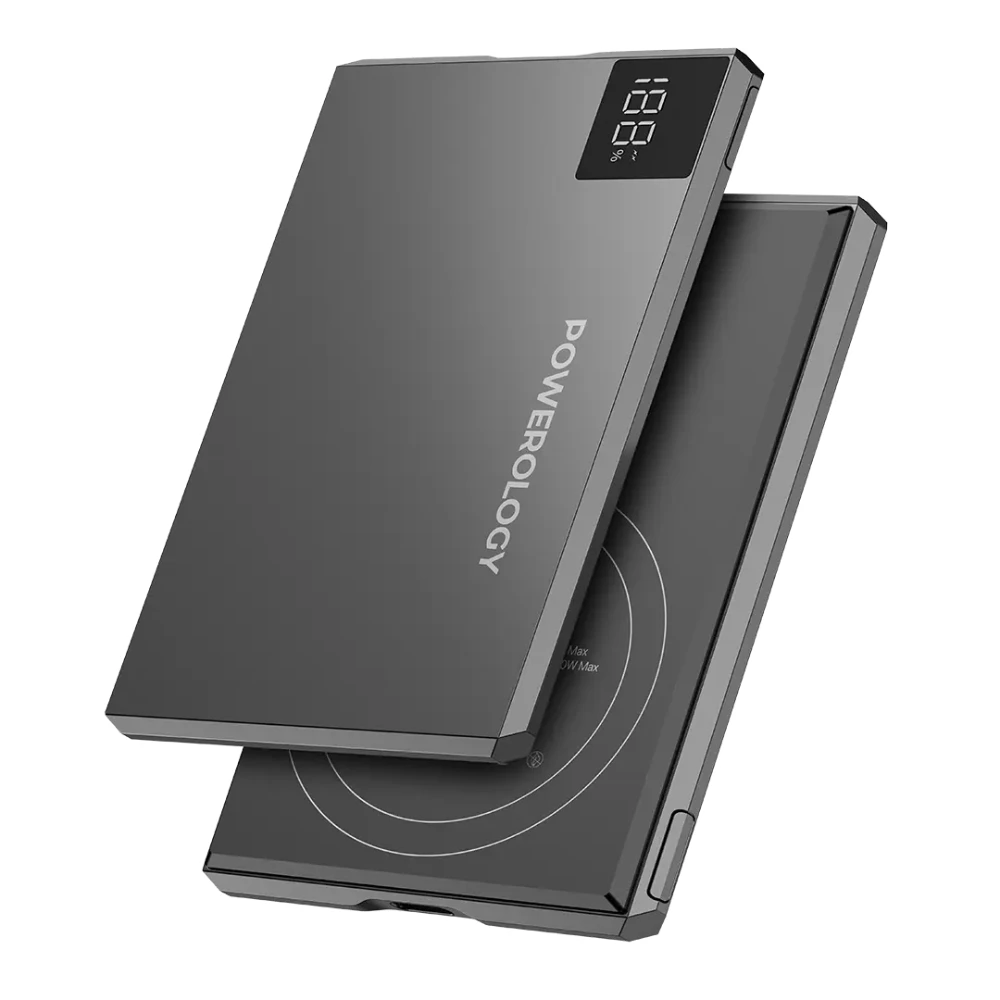 پاوربانک مگسیف پاورولوژی 5000mAh مدل (PPBCHA107GY)