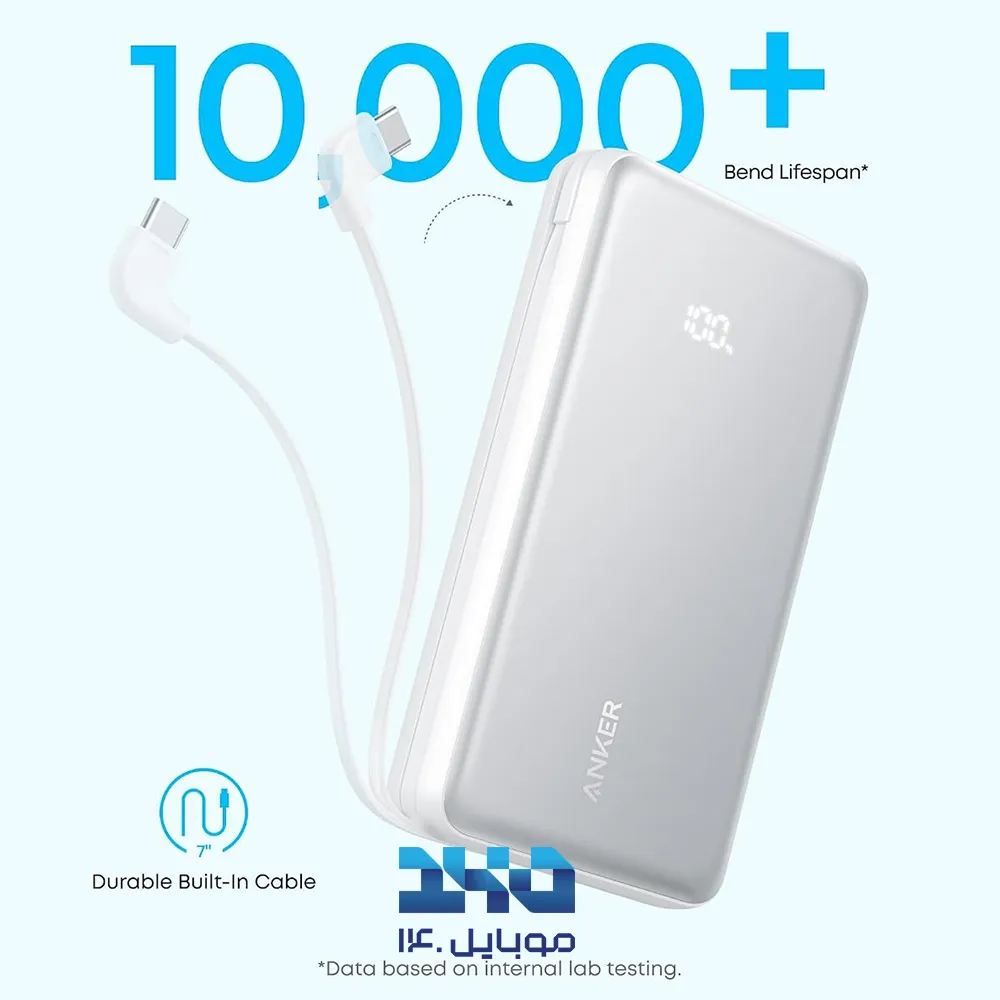 پاوربانک انکر 20000mAh مدل Zolo (A110E)