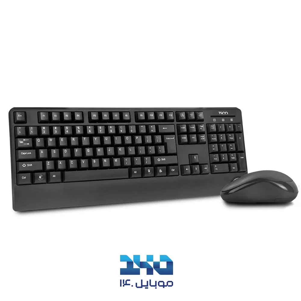 کیبورد و ماوس بی‌سیم تسکو مدل (TKM 7022)