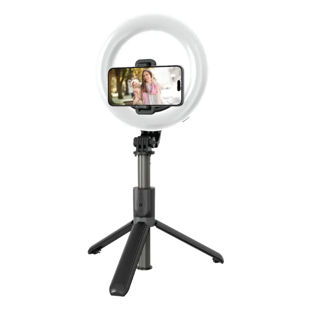 رینگ لایت 6 اینچی گرین لاین مدل Ring Light 6 Selfie Stick
