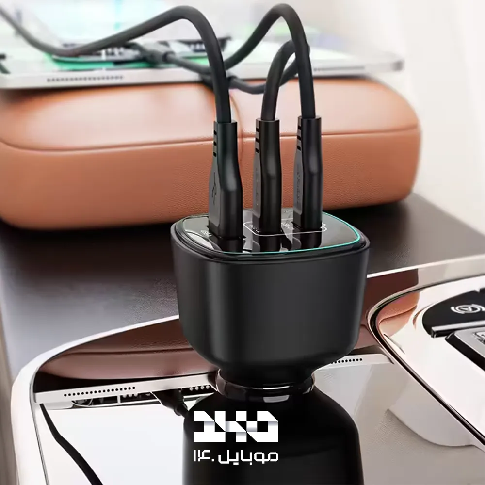 شارژر فندکی 200 وات ایس فست مدل B18