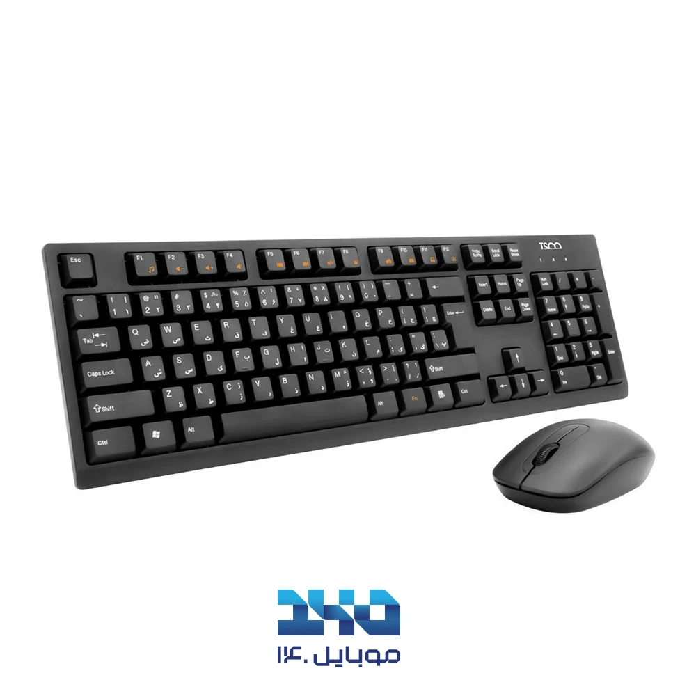 کیبورد و ماوس بیسیم تسکو مدل TKM 7019W