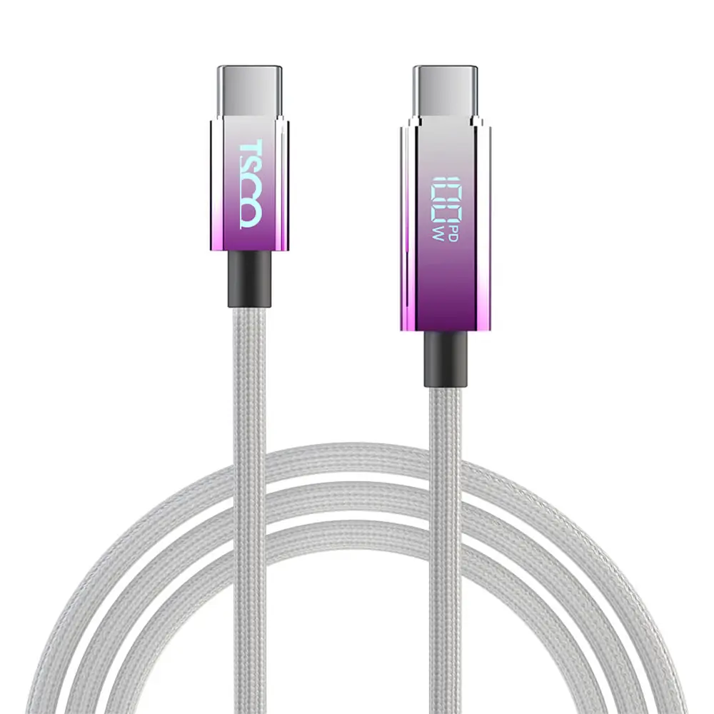 کابل شارژ USB-C به USB-C تسکو مدل (TCPD 707)