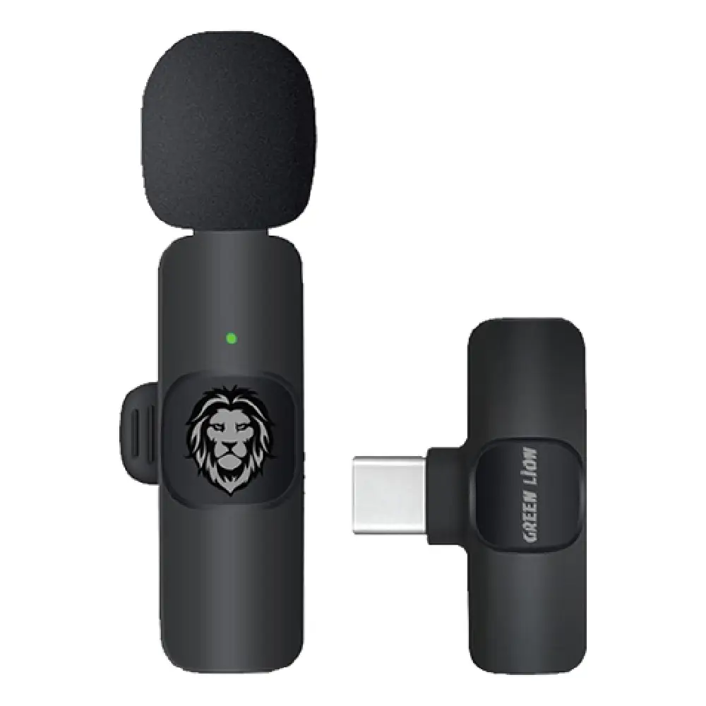 میکروفون بی‌سیم گرین لاین مدل Solo Wireless GNSOLOWMICBK (تایپ سی) | 1 به 1