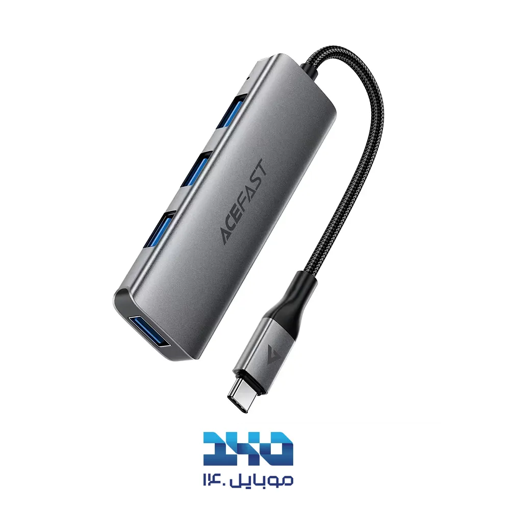هاب 4 پورت USB-C ایس فست مدل J15