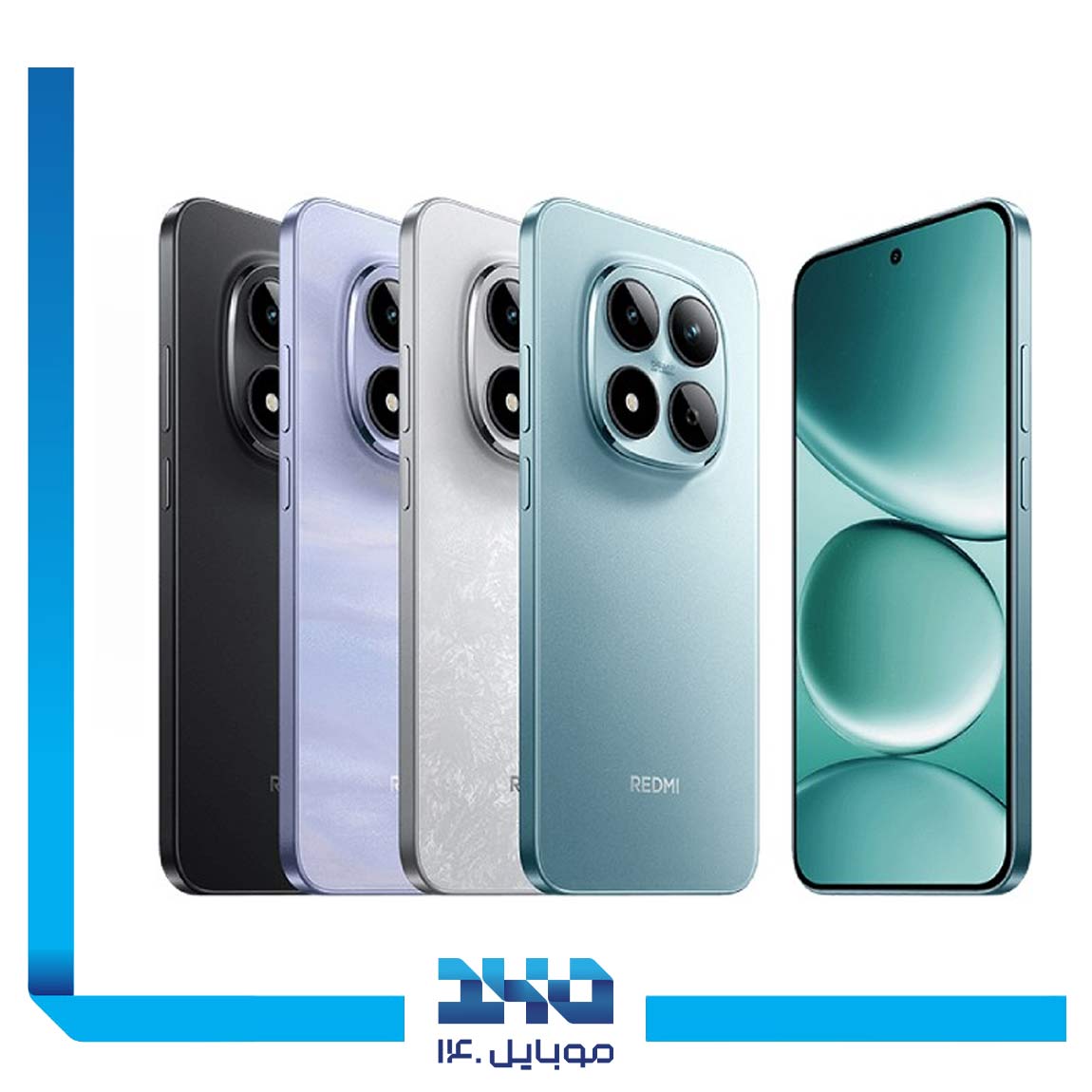 گوشی موبایل شیائومی مدل Redmi Note 15 Pro ظرفیت 256 گیگابایت رم 12 گیگابایت | 5g