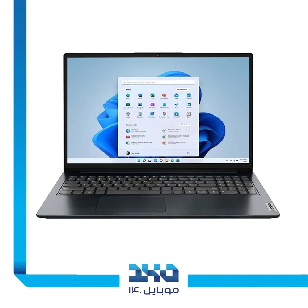 لپ تاپ لنوو 15.6 اینچ IdeaPad 1 Celeron N4500 4GB 256GB Intel UHD