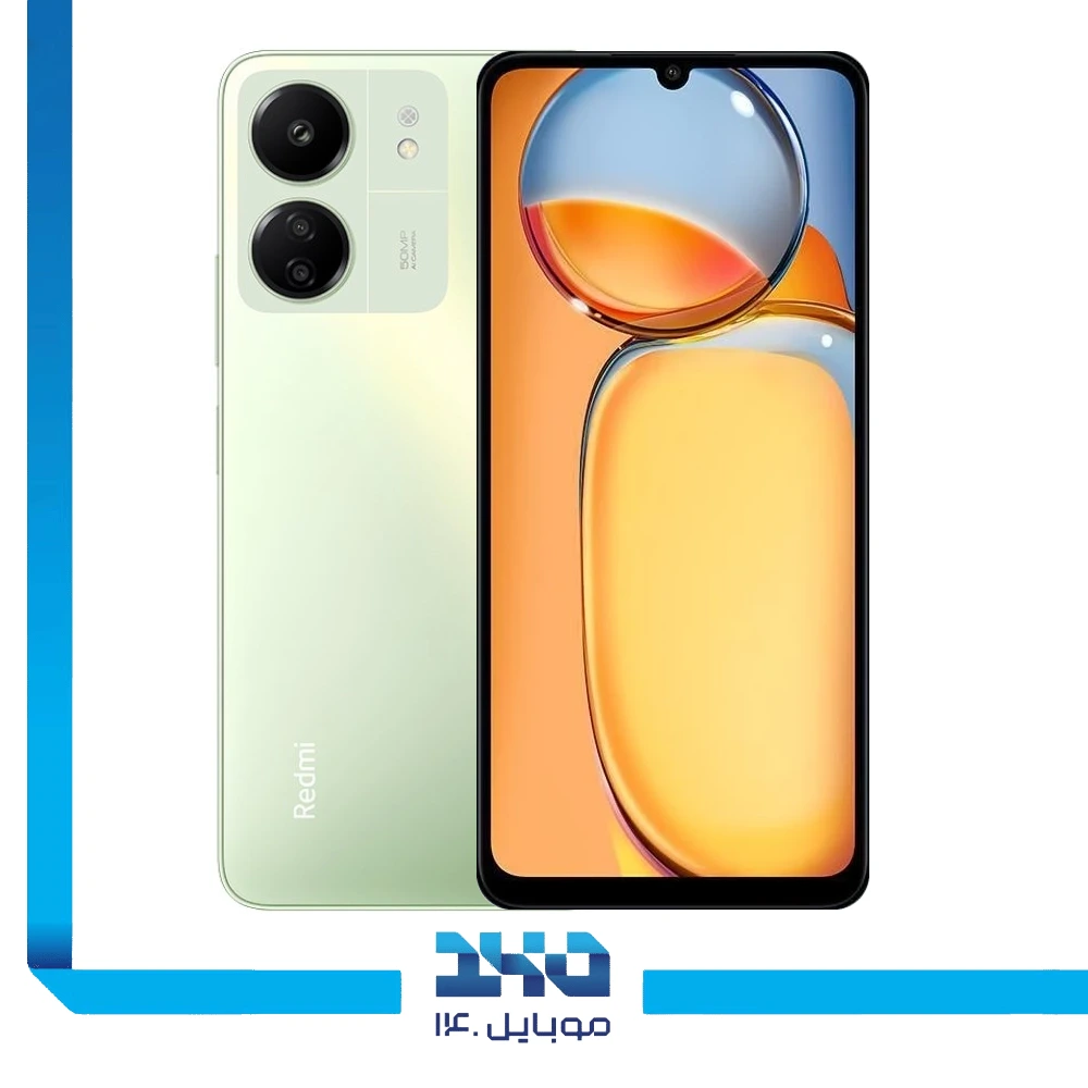 گوشی موبایل شیائومی مدل Redmi 13c ظرفیت 128 گیگابایت رم 6 گیگابایت