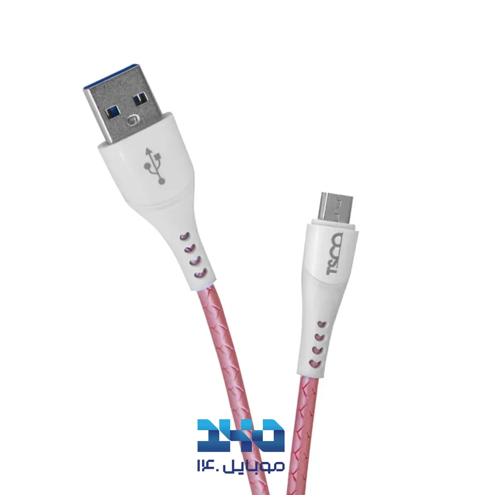 کابل تبدیل USB به microUSB تسکو مدل TCA 461 طول 1 متر