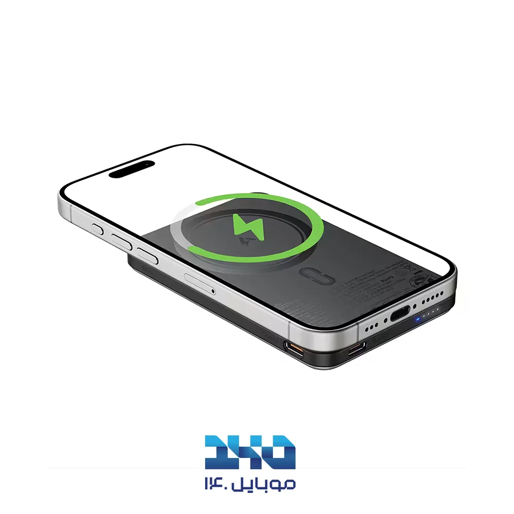 پاوربانک 20W ایس فست مدل M30 ظرفیت 5000 میلی‌آمپرساعت