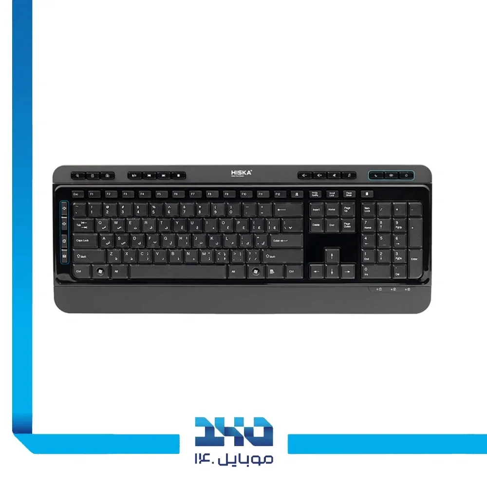 کیبورد بیسیم هیسکا مدل HX-KE235W