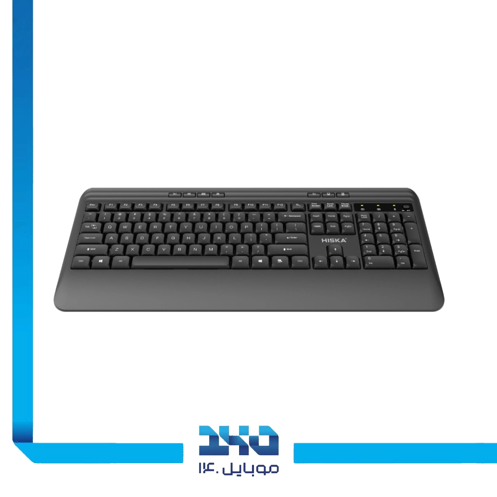 کیبورد بی‌سیم هیسکا مدل HX-KE210