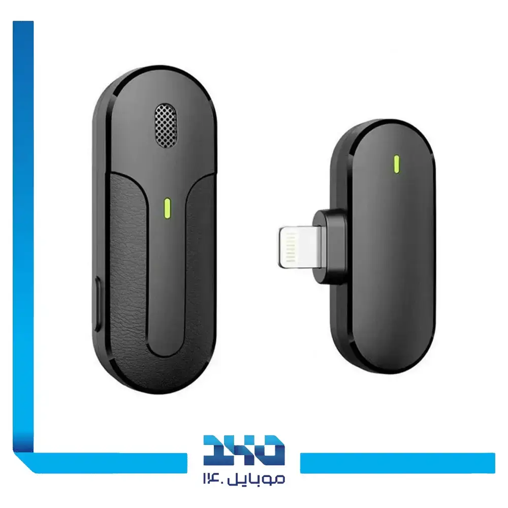 میکروفون بیسیم گرین لاین مدل GNWMICTYCBK (لایتنینگ) | 1 به 1