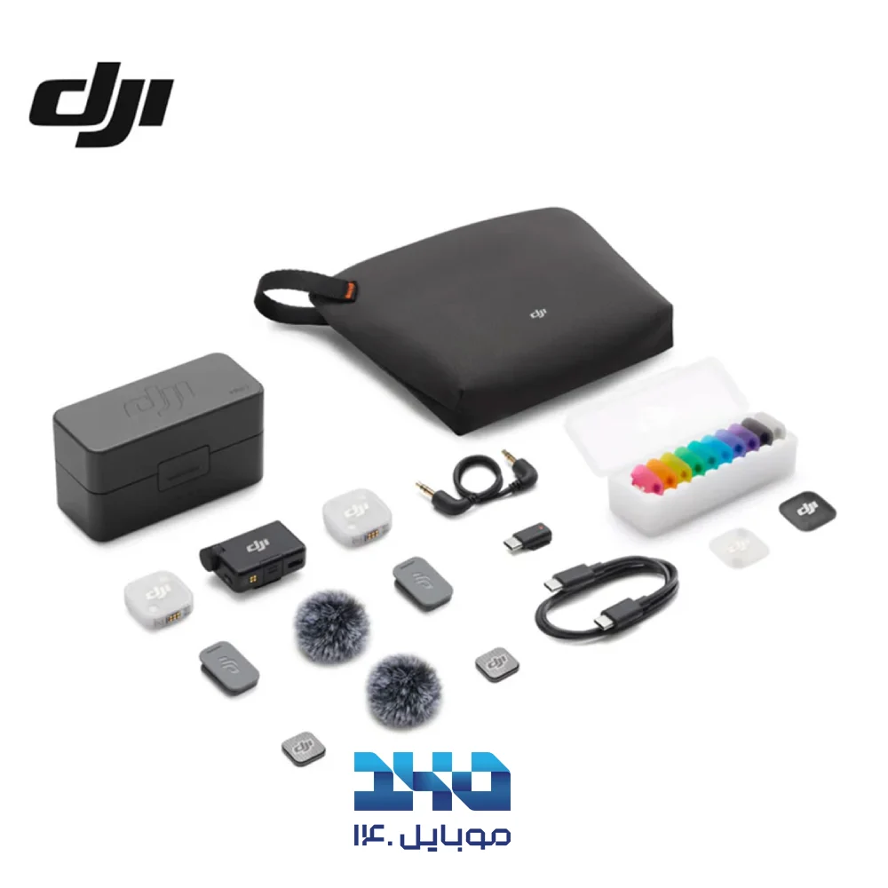 میکروفون یقهای بیسیم دی جی آی مدل Mic Mini 2