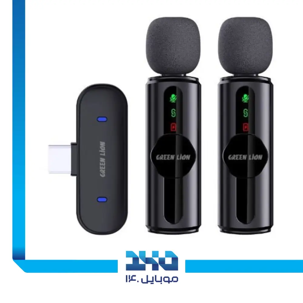 میکروفون گرین لاین مدل GM-76X Microphone with 3-Level Noise Cancellation