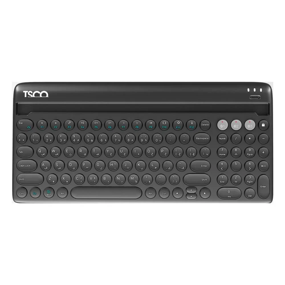 کیبورد بی‌سیم تسکو مدل TK 7322 BT
