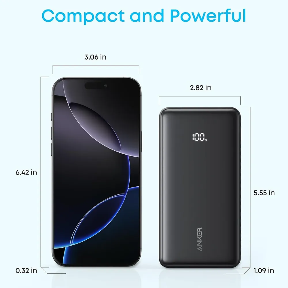 پاوربانک انکر 20000mAh مدل Zolo (A110E)
