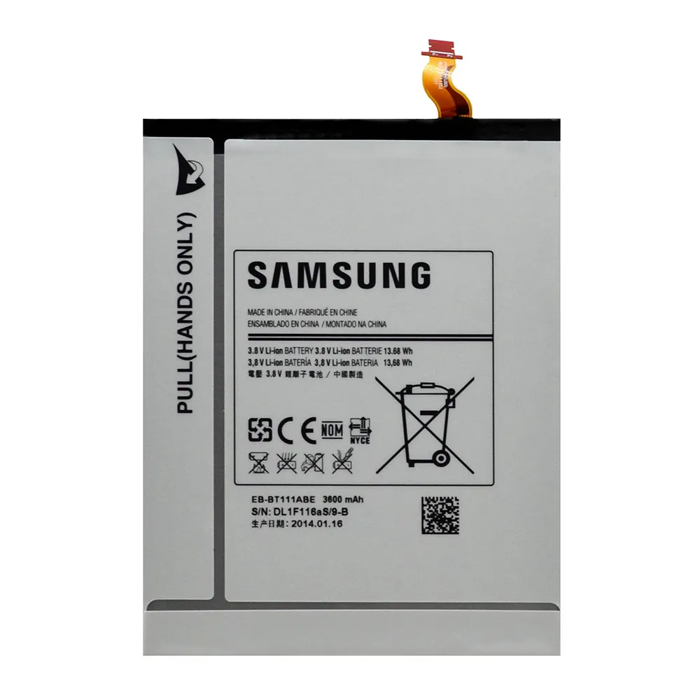 باتری تبلت سامسونگ Galaxy Tab 3 Lite 7.0 ظرفیت 3600 میلیآمپر مدل (EB-BT111ABE) | اصل
